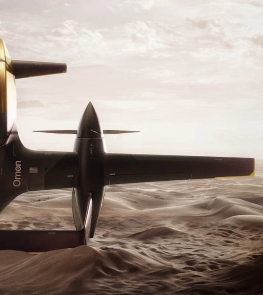 Anduril And UAE's EDGE Group Launch $200M Joint Venture To Mass-Produce Omen Hybrid VTOL Drone Anduril And UAE's EDGE Group Launch $200M Joint Venture To Mass-Produce Omen Hybrid VTOL Drone | ADrones | 2