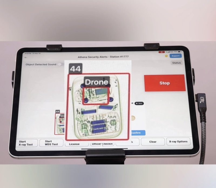 Athena Security Introduces AI X-Ray Drone Detection to Protect Critical U.S. Infrastructure Athena Security Introduces AI X-Ray Drone Detection to Protect Critical U.S. Infrastructure | ADrones | 1