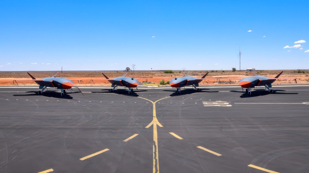 Australia Orders MQ-28 "Ghost Bat" Drone After Missile Test Australia Orders MQ-28 "Ghost Bat" Drone After Missile Test | ADrones | 4