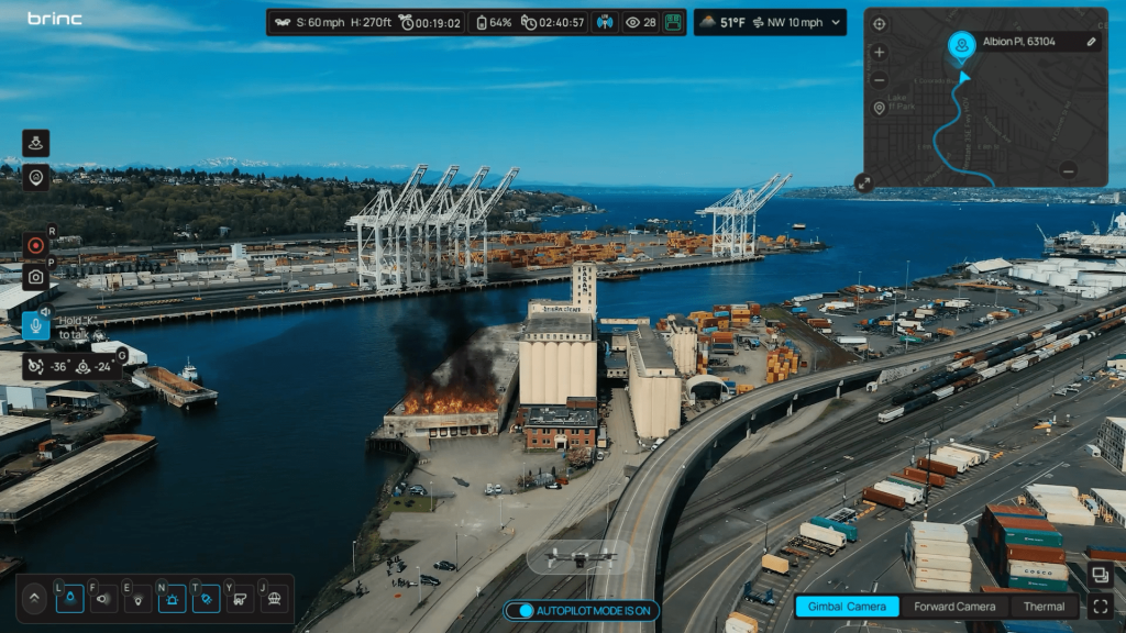 BRINC Unveils Purpose-Built 911 Response Drone | ADrones | 8