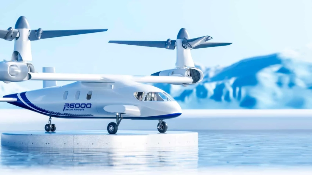 China Flies 6-Ton Tiltrotor Cargo Drone R6000 China Flies 6-Ton Tiltrotor Cargo Drone R6000 | ADrones | 4