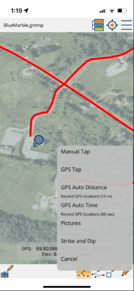 Collection Ground Control Points with Global Mapper Mobile | Agro Drones | 1