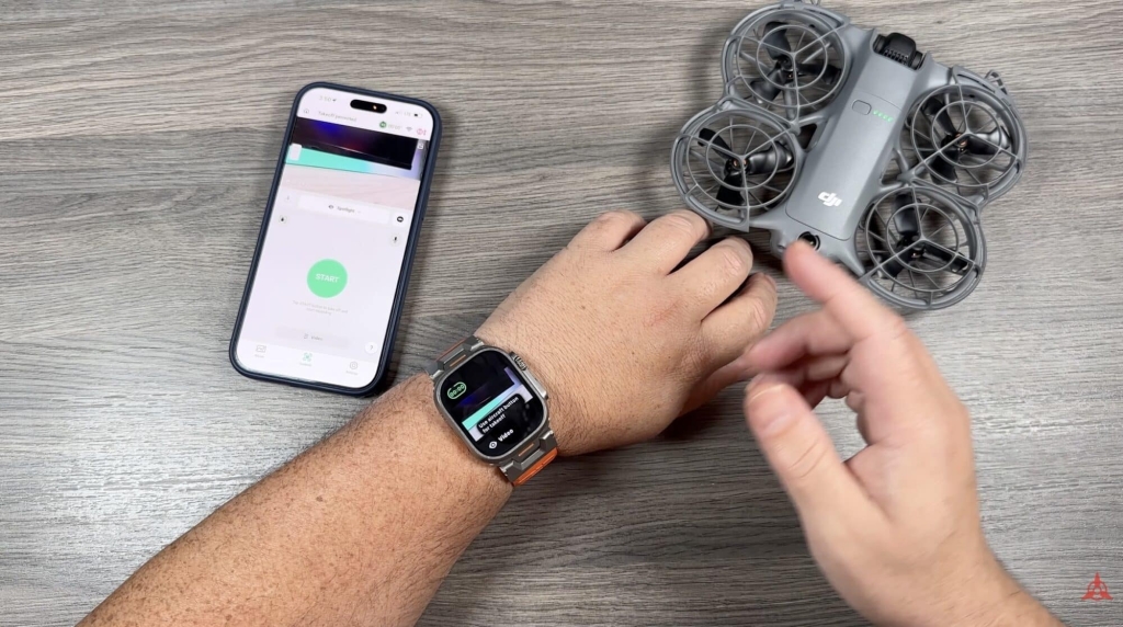 Control Your DJI Neo 2 With Your Apple Watch - NEW Firmware Update Control Your DJI Neo 2 With Your Apple Watch - NEW Firmware Update | ADrones | 3