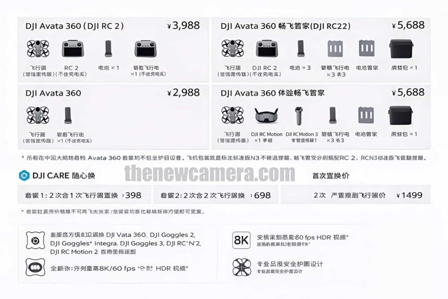 DJI Avata 360 Price Leak: Cheap In China, Emotional Damage In The US DJI Avata 360 Price Leak: Cheap In China, Emotional Damage In The US | ADrones | 2