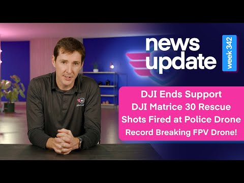 DJI Ends Support, Matrice 30 Rescue, Shots Fired At Police Drone, 374 Mph FPV Drone! DJI Ends Support, Matrice 30 Rescue, Shots Fired At Police Drone, 374 Mph FPV Drone! | ADrones | 2