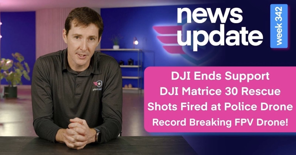 DJI Ends Support, Matrice 30 Rescue, Shots Fired At Police Drone, 374 Mph FPV Drone! DJI Ends Support, Matrice 30 Rescue, Shots Fired At Police Drone, 374 Mph FPV Drone! | ADrones | 1