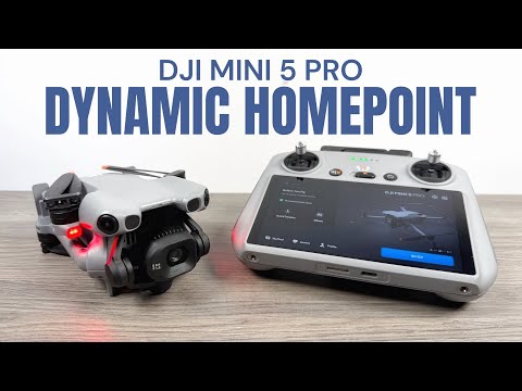 DJI Mini 5 Pro Dynamic Home Point Now Works With RC2 Controller | ADrones | 2