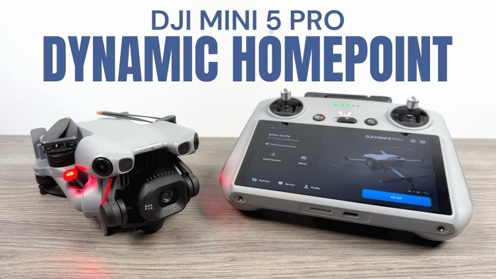 DJI Mini 5 Pro Dynamic Home Point Now Works With RC2 Controller | ADrones | 1