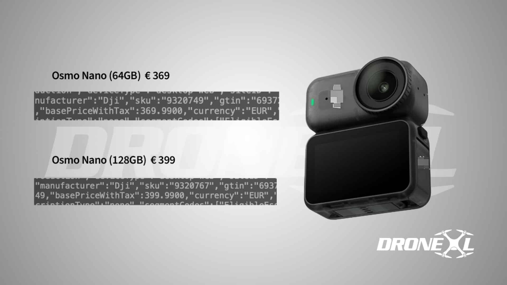 DJI Osmo Nano Fully Leaked By Webshop. Official Description, Specs And Promo Pictures Out In The Open. | ADrones | 9