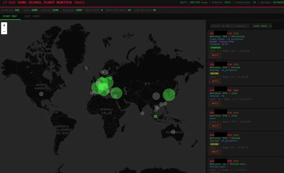 DJI ROMO Security Breach: Researcher Remotely Accessed 7,000 Home Cameras — And One Hole Remains DJI ROMO Security Breach: Researcher Remotely Accessed 7,000 Home Cameras — And One Hole Remains | ADrones | 2