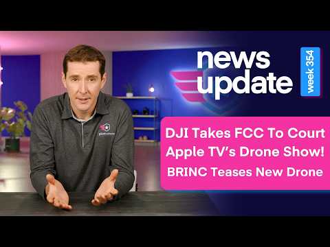 DJI Takes FCC To Court, Apple Sets Drone Light Show Record, And Brinc Teases New Night Drone DJI Takes FCC To Court, Apple Sets Drone Light Show Record, And Brinc Teases New Night Drone | ADrones | 2
