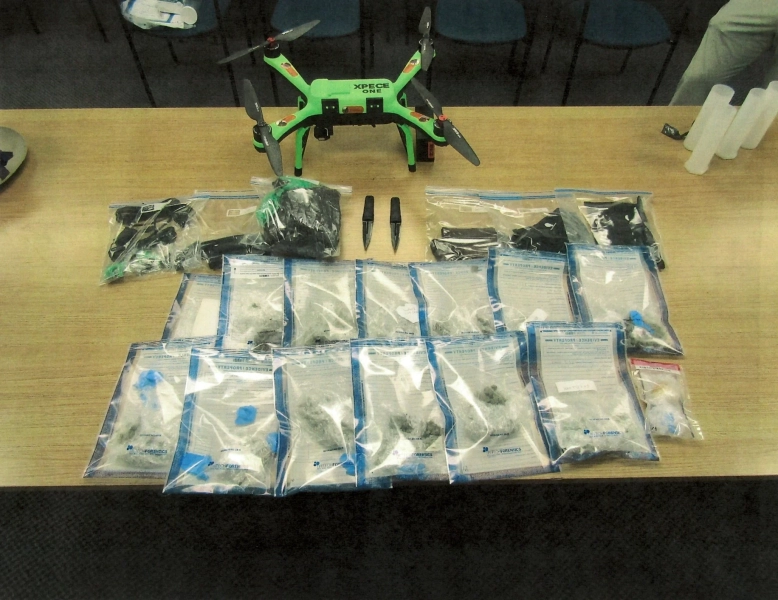 Drone Drops Knives, Drugs, And A Cell Phone Into New York State Prison, Fueling Push For Hochul's Anti-Drone Law Drone Drops Knives, Drugs, And A Cell Phone Into New York State Prison, Fueling Push For Hochul's Anti-Drone Law | ADrones | 1