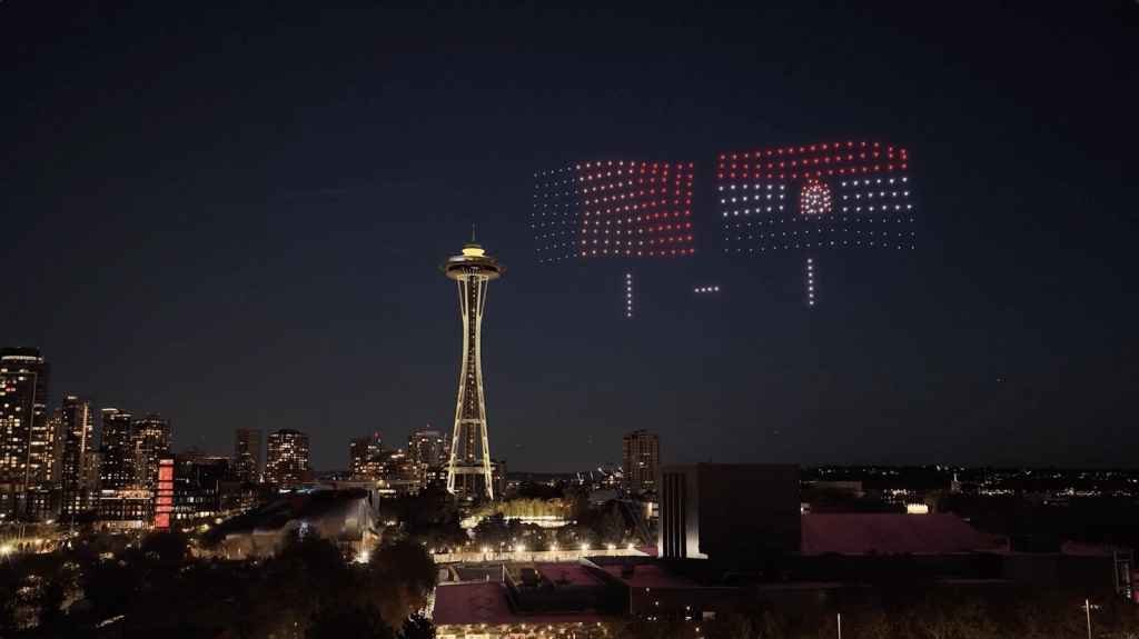 Drone Scoreboard Introduced During World Cup Match in Seattle Drone Scoreboard Introduced During World Cup Match in Seattle | ADrones | 1