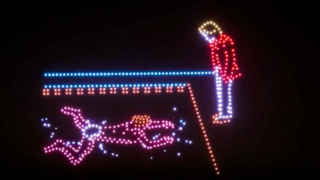 Drone Show Brings David Hockney’s Art To The Sky In Bradford | ADrones | 4