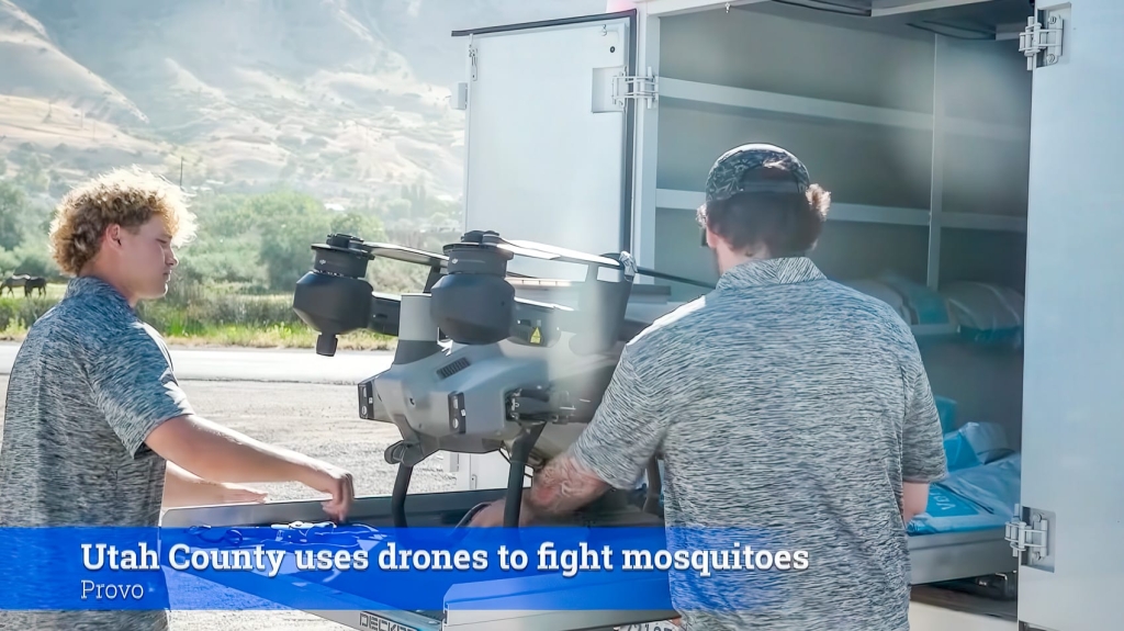 Drones Buzz Utah Skies To Zap Mosquitoes And West Nile Virus Drones Buzz Utah Skies To Zap Mosquitoes And West Nile Virus | ADrones | 2