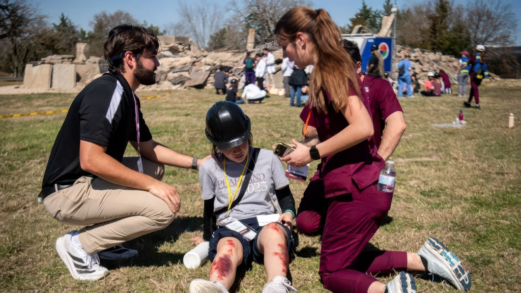 Drones Fly Over Texas A&M's Mock Disaster City In Mass Casualty Drill Drones Fly Over Texas A&M's Mock Disaster City In Mass Casualty Drill | ADrones | 6