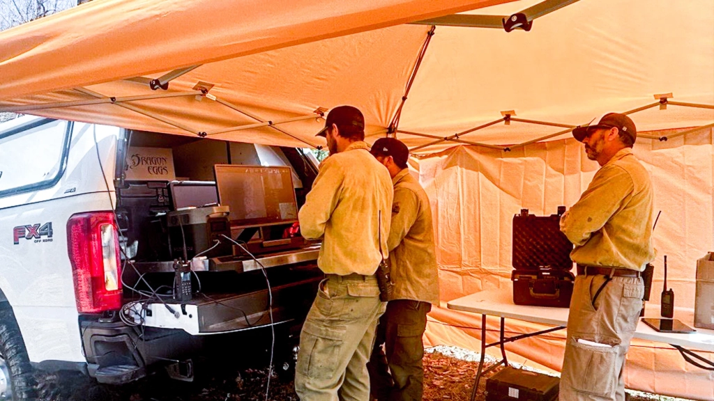 Drones Light The Fire At Pisgah National Forest Drones Light The Fire At Pisgah National Forest | ADrones | 4