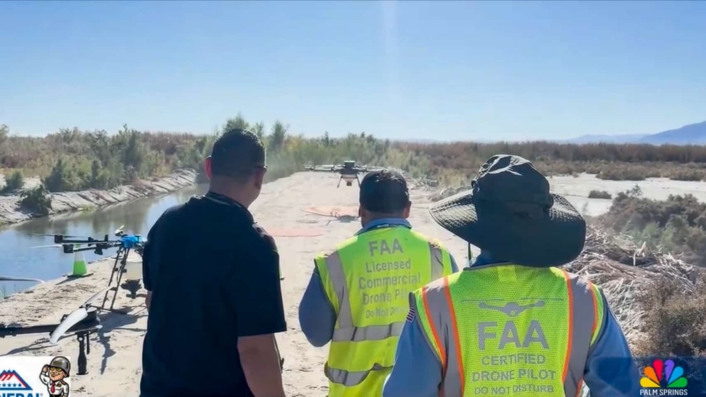 Drones Take On Mosquitoes In California's Coachella Valley Drones Take On Mosquitoes In California’s Coachella Valley | ADrones | 6