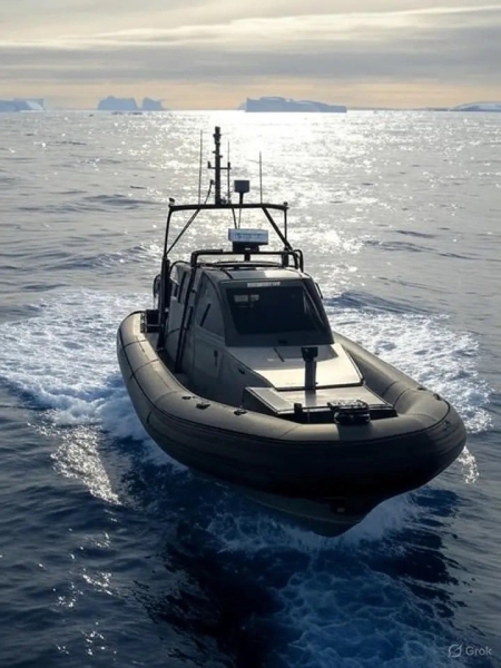 Eric Schmidt’s Foundation Deploys Autonomous Drone Boats To Antarctic Waters For Climate Research | ADrones | 1