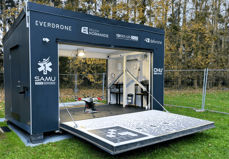 Everdrone Launches First Drone-Based Emergency Medical Service in France Everdrone Launches First Drone-Based Emergency Medical Service in France | ADrones | 1