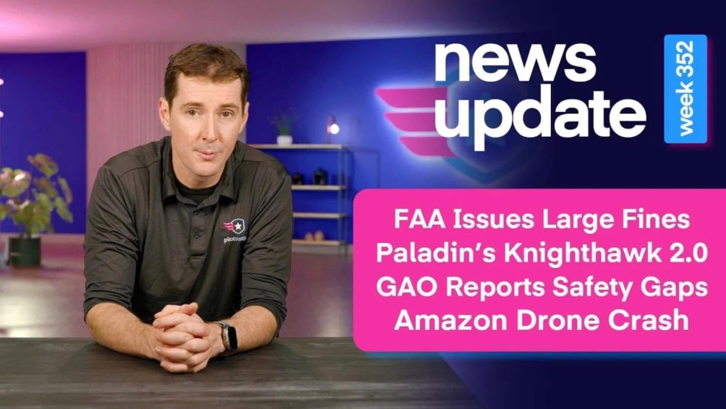 FAA Issues Steep Fines, Paladin Launches Knighthawk 2.0, GAO Flags Safety Gaps, And Another Amazon Drone Crashes In Texas FAA Issues Steep Fines, Paladin Launches Knighthawk 2.0, GAO Flags Safety Gaps, And Another Amazon Drone Crashes In Texas | ADrones | 1