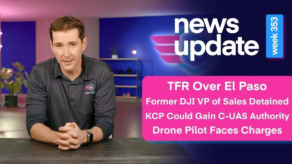 FAA Shuts Down El Paso Airspace, DJI VP Detained In China, Kansas City Counter-drone Bill, And Drone Pilot Faces Federal Charges FAA Shuts Down El Paso Airspace, DJI VP Detained In China, Kansas City Counter-drone Bill, And Drone Pilot Faces Federal Charges | ADrones | 1