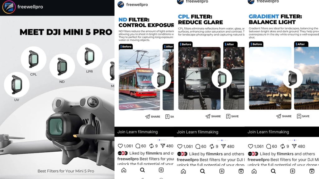 Freewell So Excited For The DJI Mini 5, Released The Filters | Agro Drones | 1