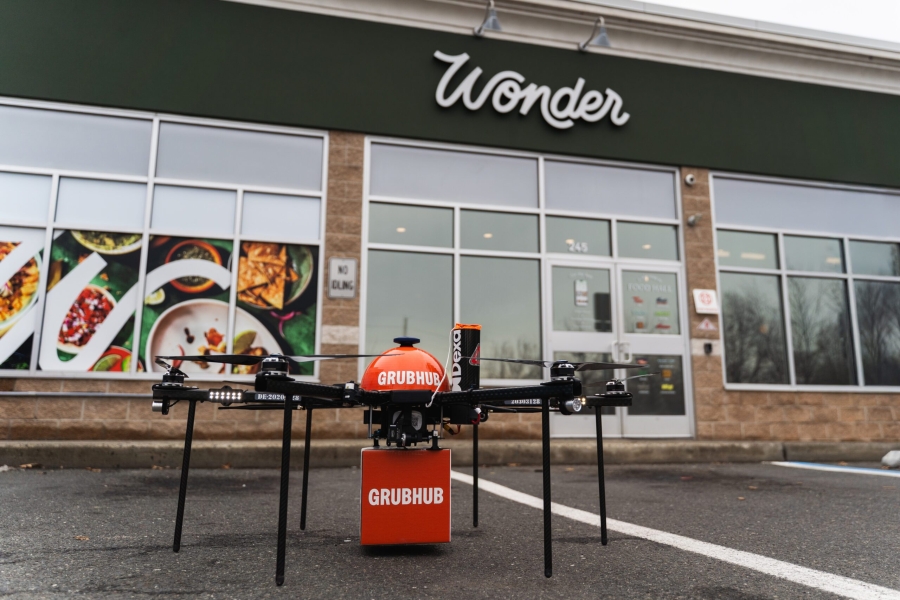 Grubhub and Dexa Launch New Jersey's First Drone-Powered Food Delivery Program Grubhub and Dexa Launch New Jersey’s First Drone-Powered Food Delivery Program | ADrones | 2