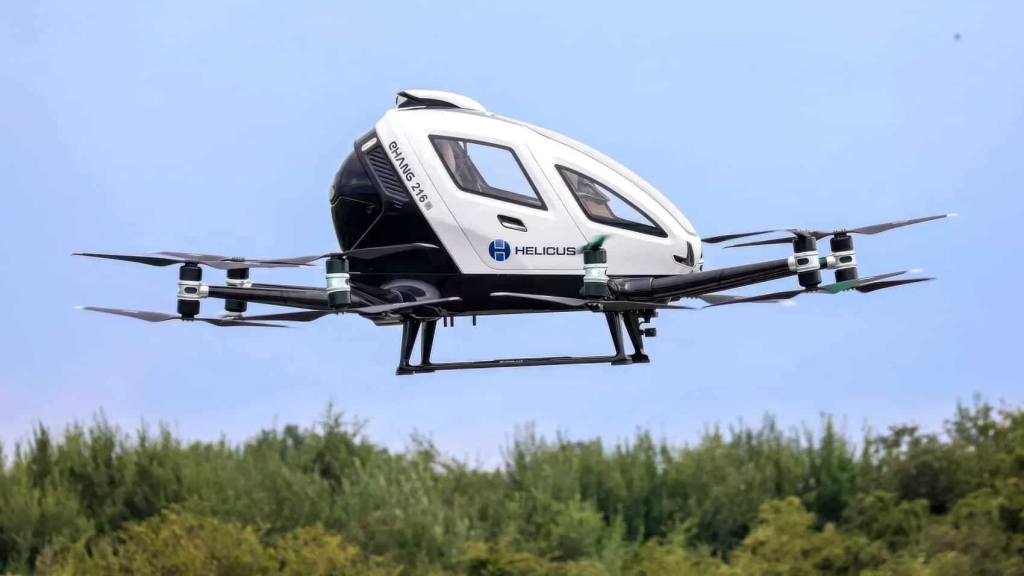 Hong Kong May Get Passenger Drones By 2027, Keep Arms Inside The Aircraft Hong Kong May Get Passenger Drones By 2027, Keep Arms Inside The Aircraft | ADrones | 5