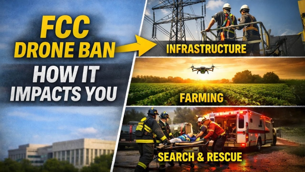 How The FCC's Drone Ban Is Going To Affect Every American How The FCC's Drone Ban Is Going To Affect Every American | ADrones | 1
