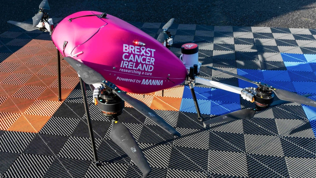 Irish Startup Manna Simulates Blood Delivery Between Dublin Hospitals Irish Startup Manna Simulates Blood Delivery Between Dublin Hospitals | ADrones | 5