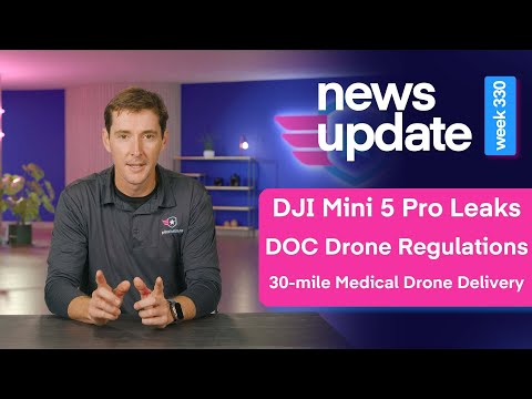 Mini 5 Pro Leaks, DOC Drone Regulations On Trade And Importation, 30-mile Drone Delivery | Agro Drones | 3