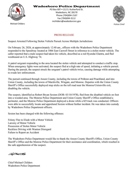 Monroe Police Drone Tracks Suspect After Pursuit Monroe Police Drone Tracks Suspect After Pursuit | ADrones | 4