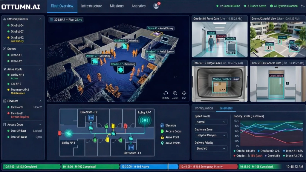 Ottonomy Launches Ottumn.AI Orchestrate Drones And Robots Ottonomy Launches Ottumn.AI Orchestrate Drones And Robots | ADrones | 3