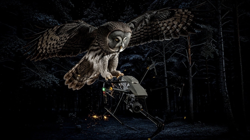 Owl Vs Drone: The Feathered Fighter Who Just Won The Air War Owl Vs Drone: The Feathered Fighter Who Just Won The Air War | ADrones | 1