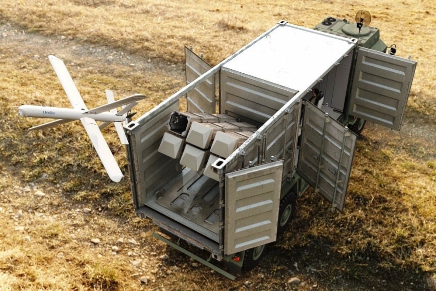 Pentagon DIU Wants Containerized Drone Launchers That Store, Launch, And Recover Swarms On Command Pentagon DIU Wants Containerized Drone Launchers That Store, Launch, And Recover Swarms On Command | ADrones | 1