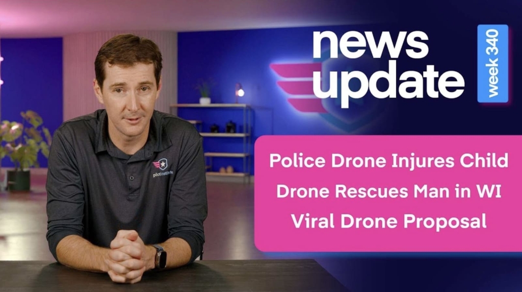 Police Drone Injures Child In Kent Crash, Wisconsin Deputies Save Missing Man With Thermal Drone | ADrones | 1