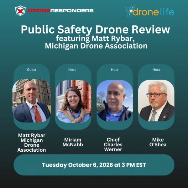 Public Safety Drone Review Welcomes Matt Rybar October 6 Public Safety Drone Review Welcomes Matt Rybar on October 6 | ADrones | 1