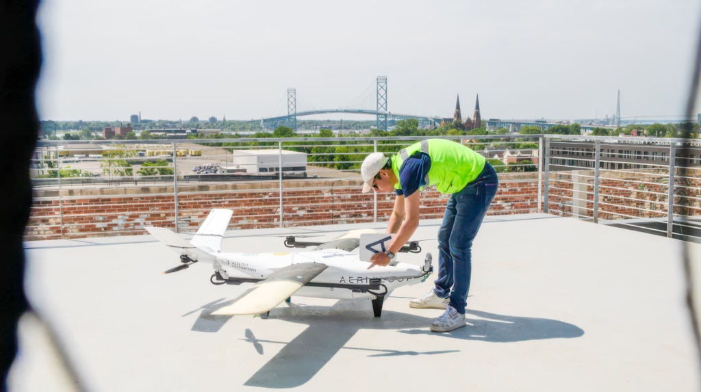 Quito's Aerialoop Is Pioneering Drone Logistics In Detroit | ADrones | 2