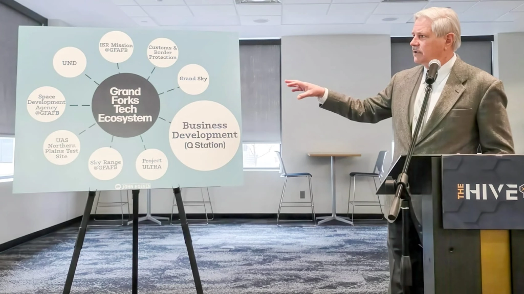 Senator John Hoeven Announces $100 Million UAS Investment In Grand Forks Senator John Hoeven Announces $100 Million UAS Investment In Grand Forks | ADrones | 1