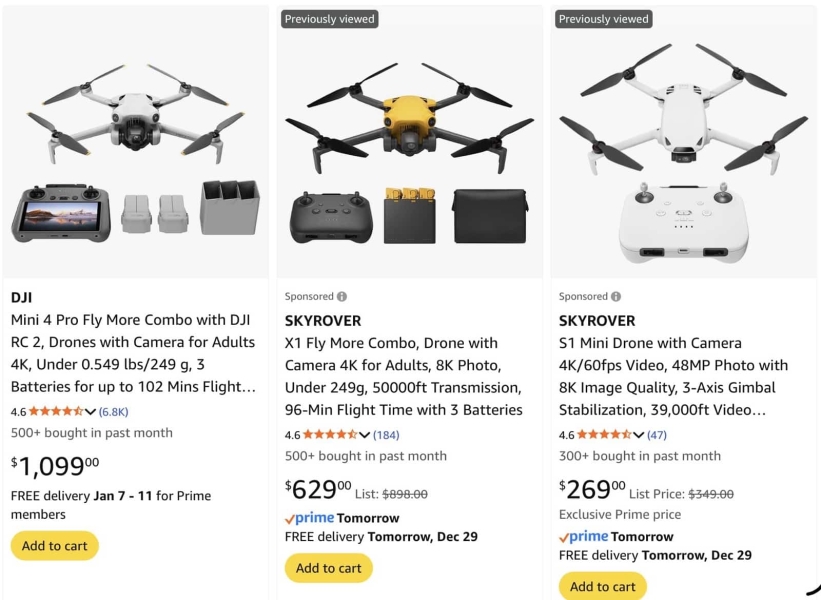 Skyrover X1 Vs DJI Mini 4 Pro: Pro-Level Specs At Nearly Half The Price Skyrover X1 Vs DJI Mini 4 Pro: Pro-Level Specs At Nearly Half The Price | ADrones | 2