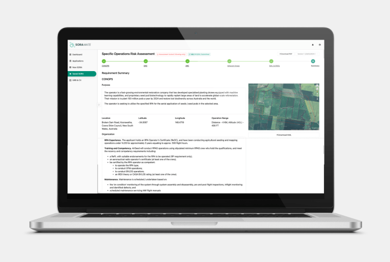 SORA-Mate: New Automated Risk Assessment Tool Launched for Drone Operators in Australia and New Zealand | ADrones | 1