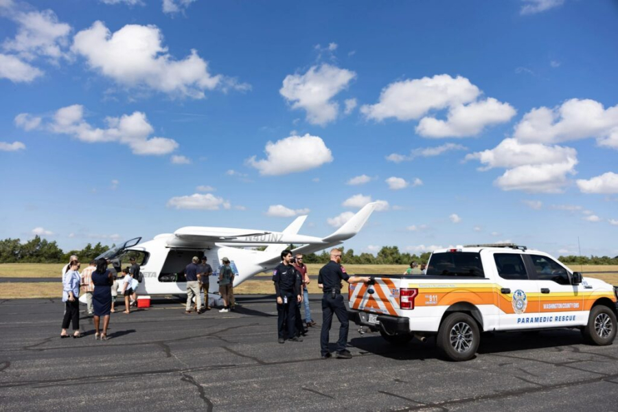 Testing Electric Aviation for Rural EMS Electric Aviation Tested for Rural EMS in Texas | ADrones | 1
