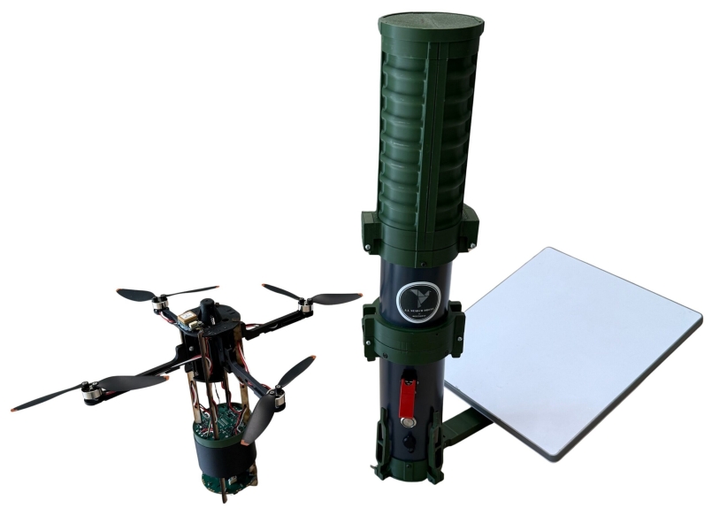 This Tiny Polish Drone Launches from a Tube | Agro Drones | 3