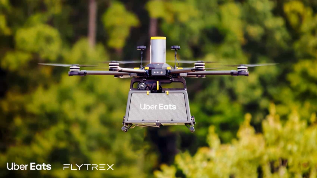 Uber Eats Is Back In The Drone Delivery Game With Flytrex | ADrones | 1