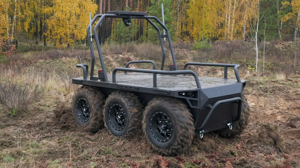 Ukraine Upgrades Ratel H With Fiber Optic Drone Launcher Ukraine Upgrades Ratel H With Fiber Optic Drone Launcher | ADrones | 2