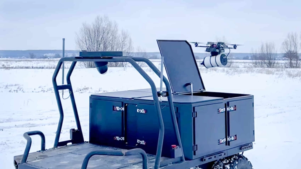 Ukraine Upgrades Ratel H With Fiber Optic Drone Launcher Ukraine Upgrades Ratel H With Fiber Optic Drone Launcher | ADrones | 1