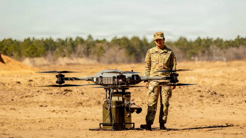 U.S. Army Tests TRV-150 Heavy Lift Drone U.S. Army Tests TRV-150 Heavy Lift Drone | ADrones | 2