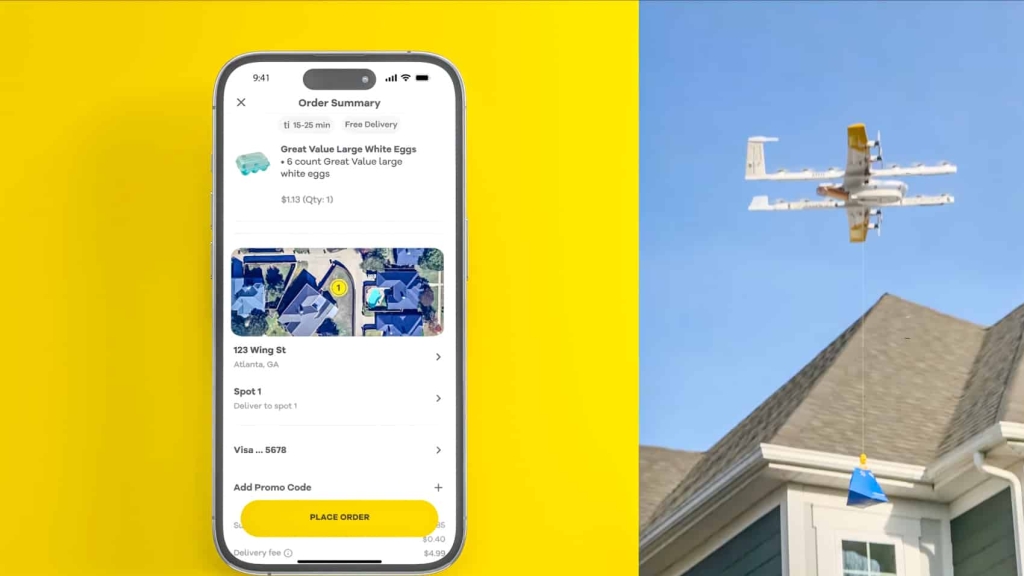 Walmart Drone Delivery Lands In Atlanta Walmart Drone Delivery Lands In Atlanta | ADrones | 3