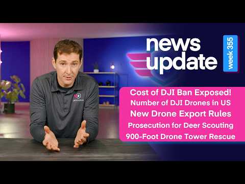Weekly UAS News: Oregon Exposes FCC Ban Costs, DJI's 96% Market Share, Export Rule Changes, Illegal Drone Deer Scouting, And A 925-Foot Tower Rescue Weekly UAS News: Oregon Exposes FCC Ban Costs, DJI's 96% Market Share, Export Rule Changes, Illegal Drone Deer Scouting, And A 925-Foot Tower Rescue | ADrones | 2